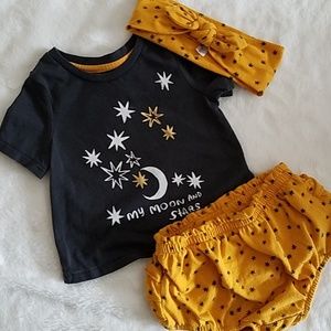 Baby Cat & Jack short set